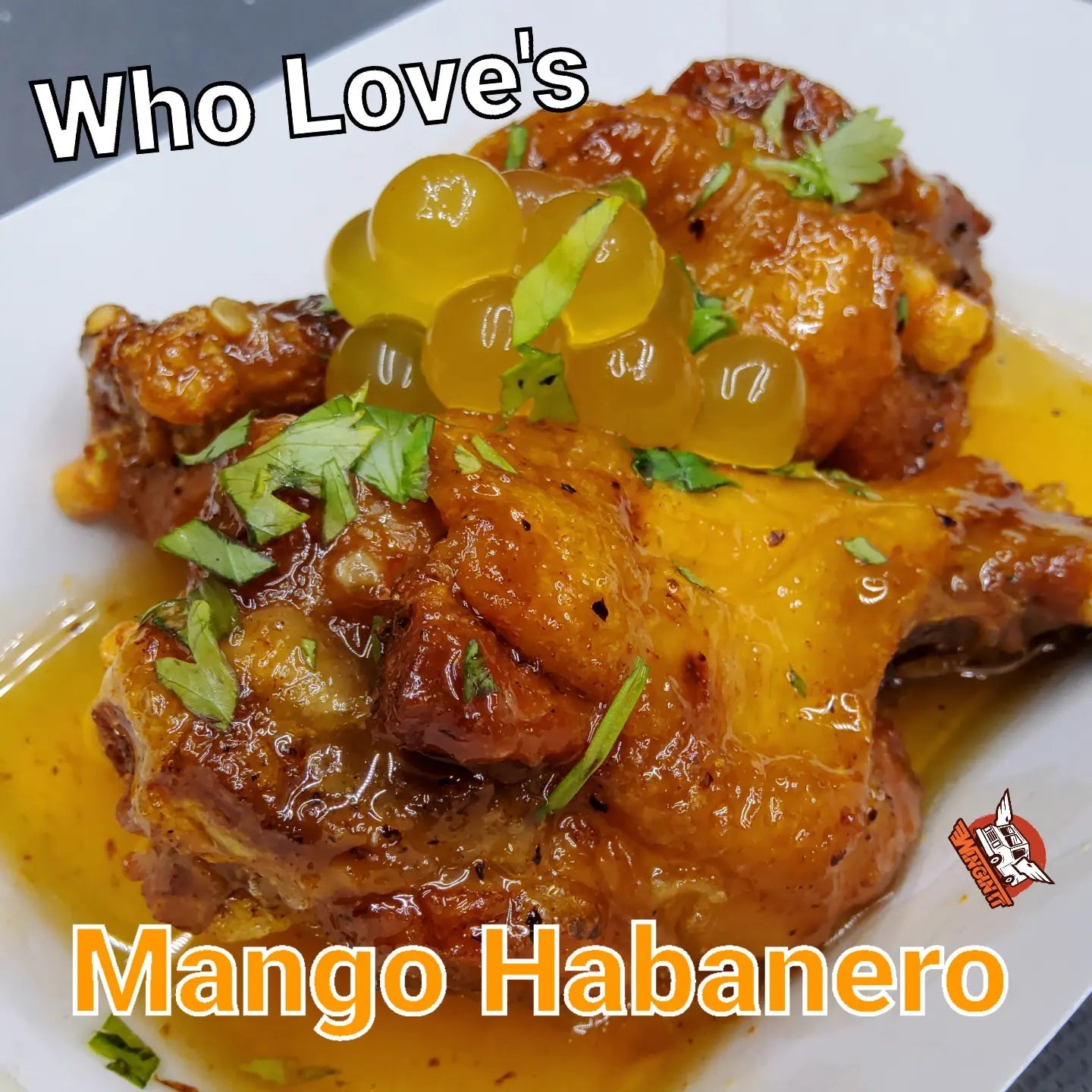 Winginit Mango Habanero wing sauce