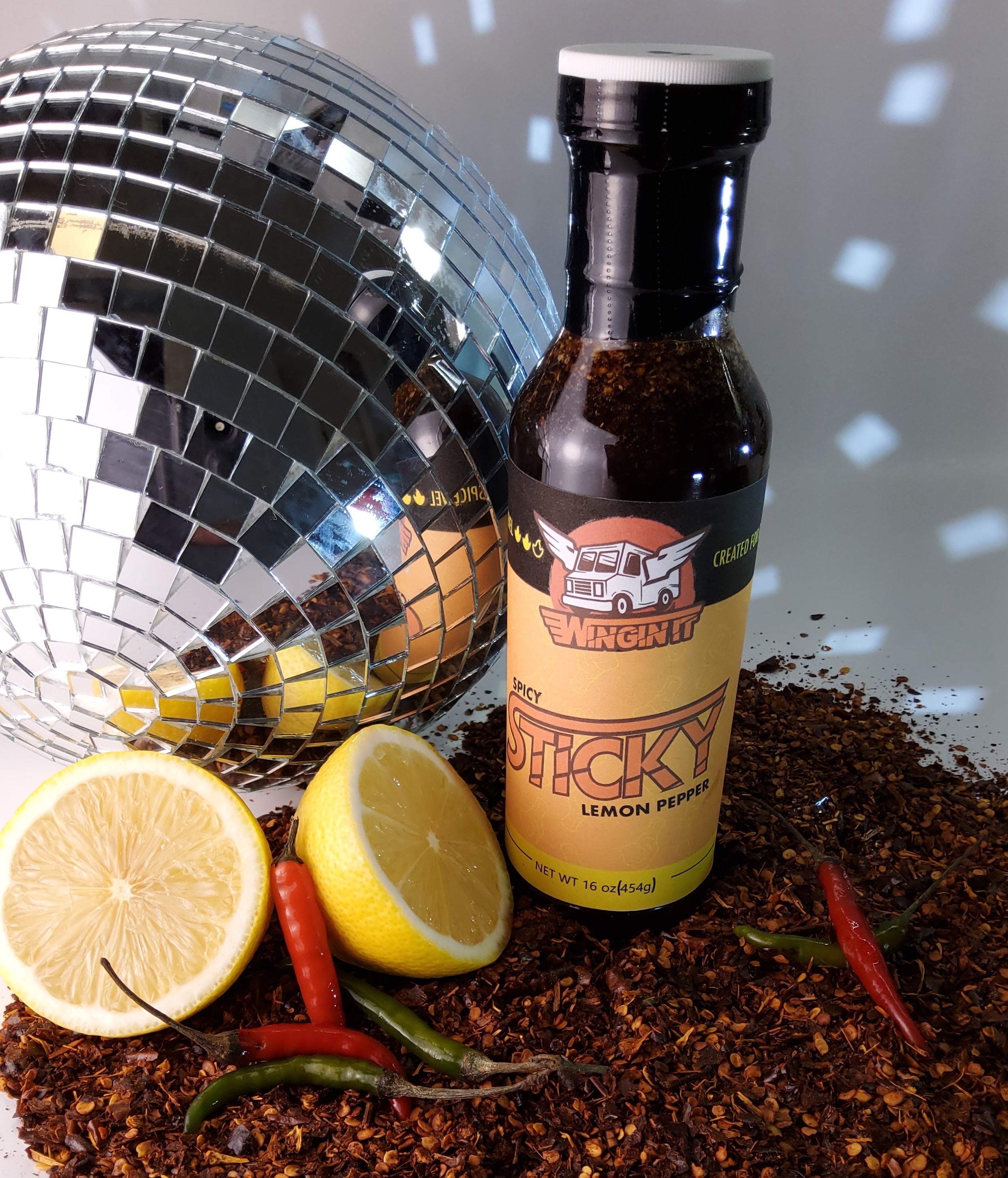 Spicy sticky Lemon Pepper Nutrition Facts