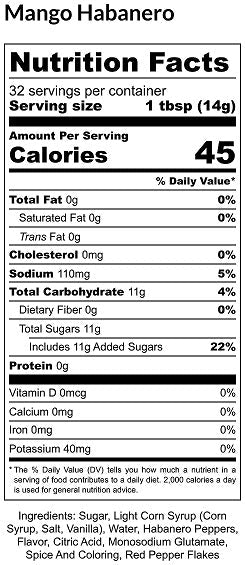 Winginit Mango Habanero wing sauce